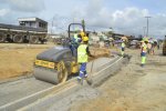 Entrée Ouest de la ville de Douala. 58,01% de réalisation des travaux 