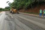 Construction de la route Nding-Mgbaba, les travaux sont exécutés à 70%