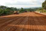 Aménagement de la route Ntui – Ndjole, l’entreprise a entamé les travaux liés à la couche de forme 