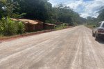 Bitumage de la route Akonolinga-Obout : la cadence de l’entreprise reste constante sur la section Akonolinga-Carrefour Yil.